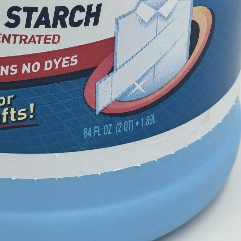 Purex Sta Flo Liquid Starch Concentrated 64 Oz Crafts Discontinued NEW Sealed